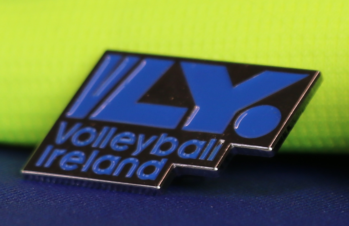 Volleyball Ireland Pin Badge